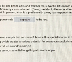 A study of an association between which ear is used