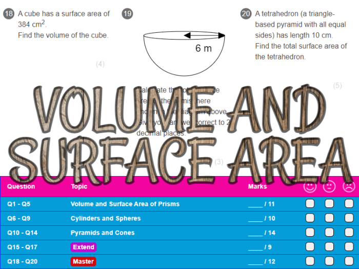 Unit 11 test study guide volume and surface area